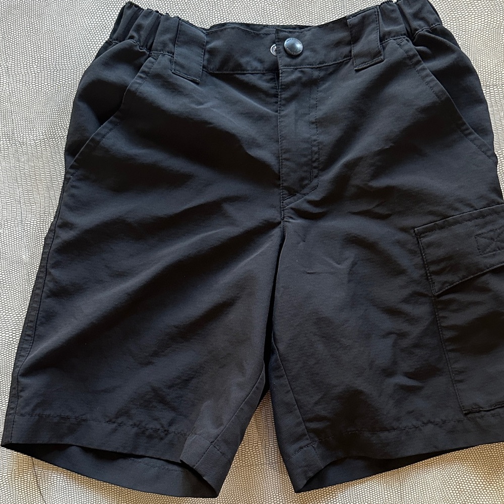 Field & Stream Kids Black Cargo Shorts